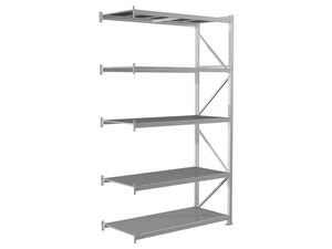 Дополнительная секция для стеллажа MS Pro 300/150x80 5 полок