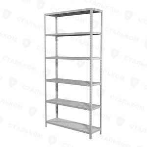 Стеллаж MS Strong 2750х1000х600, 6 полок
